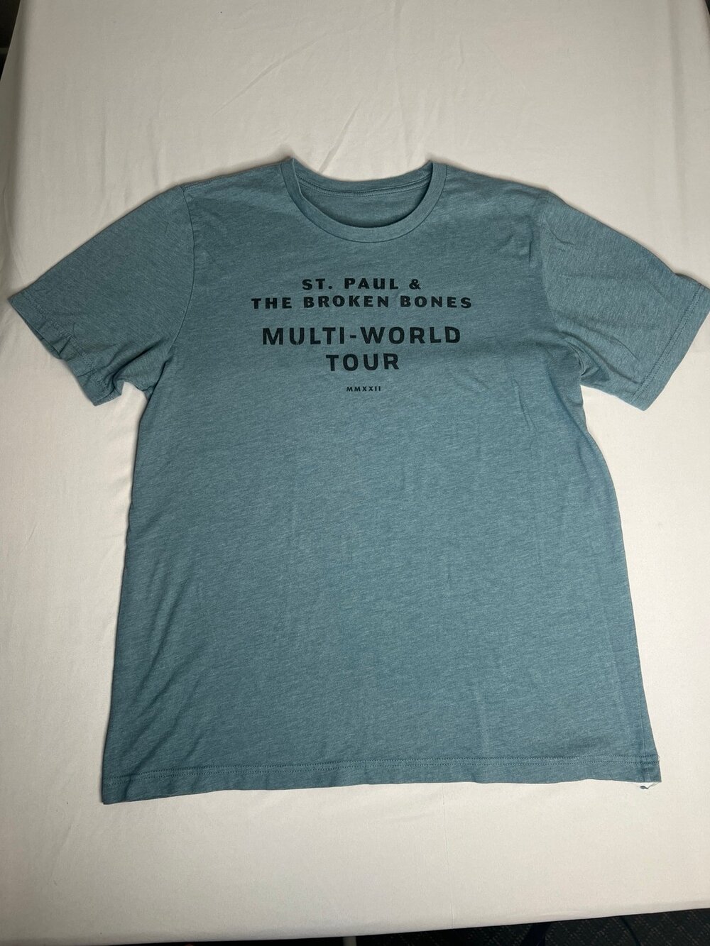 Shirt St. Paul and the broken bones world tour tee L